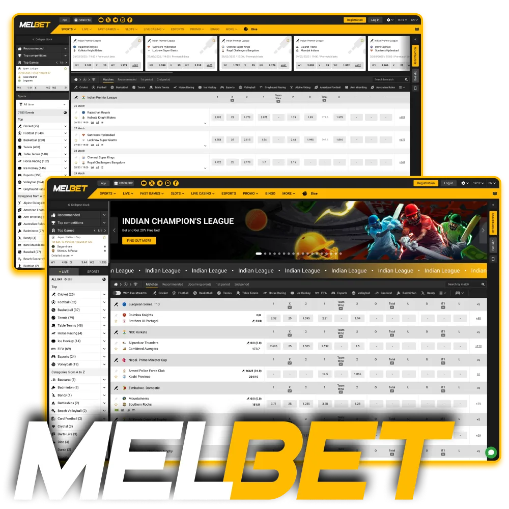 Melbet offers top-tier betting services with a focus on sports in Pakistan.