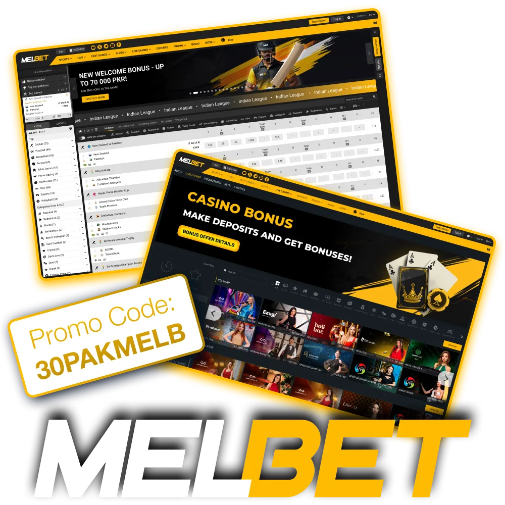 Melbet Online — Curacao-licensed casino offering big bonuses in Pakistan.