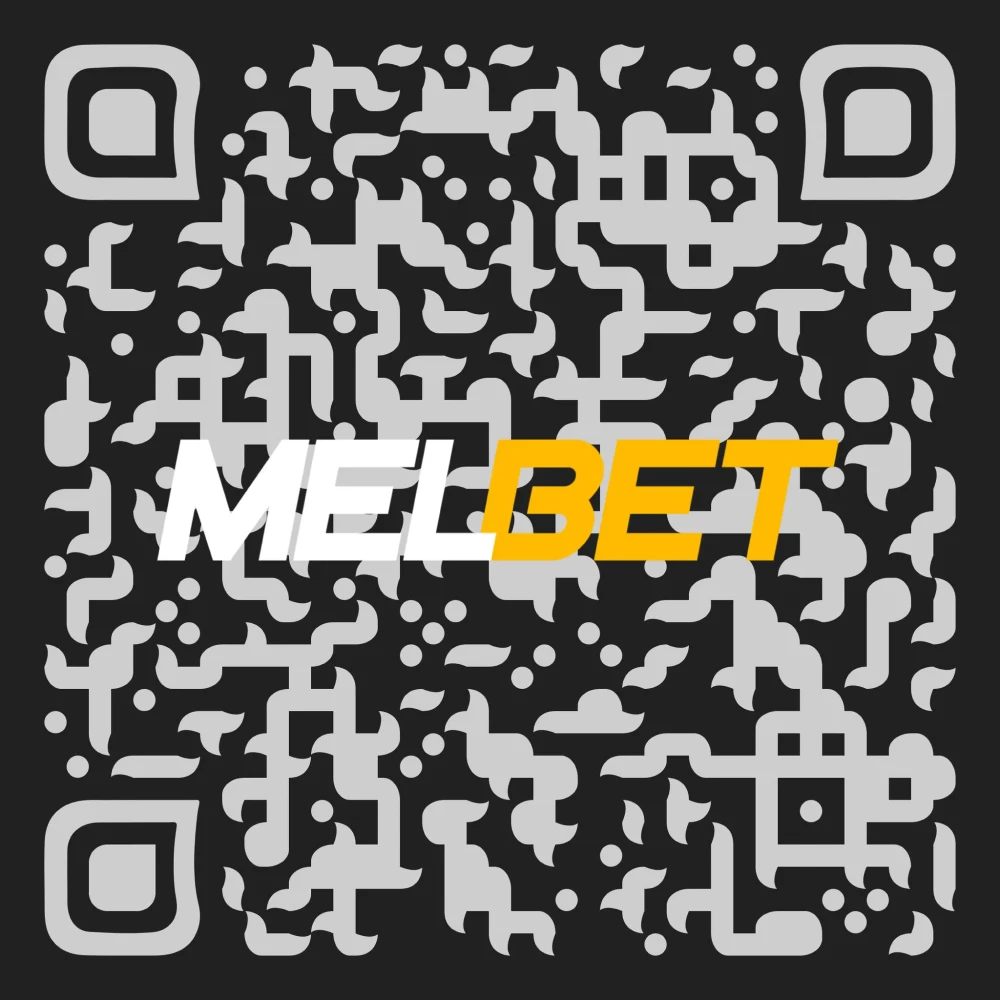 Go to Melbet official website with this QR-code.